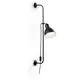 Aplica Ideal Lux Shower, 1xE27, negru