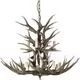 Lustra Ideal Lux Chalet, 12xE14, maro