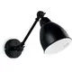 Aplica Ideal Lux Newton, 1xE27, negru