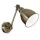 Aplica Ideal Lux Newton, 1xE27, bronz