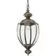 Pendul Ideal Lux Norma, 1xE27, bronz-transparent