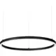 Pendul LED Ideal Lux Oracle Slim, 38W, negru