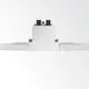 Spot fix LED incastrat Ideal Lux Lika Trimless, 12W, 3000K, 141x54x71mm, alb-negru, IP20, 206226