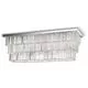 Lustra cristal Ideal Lux Martinez, 8xE14, crom-transparent