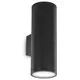 Aplica exterior, Ideal Lux Gun, 2xE27, 110x150x310mm, negru, IP54, 092317