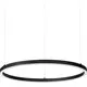 Pendul LED Ideal Lux Oracle Slim, 29W, negru