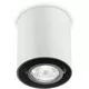 Plafoniera tip spot mobil, aplicat, Ideal Lux Mood, 1xGU10, 90x105mm, alb-negru
