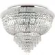 Lustra cristal Ideal Lux Dubai, 24xE14, crom