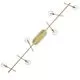 Plafoniera Ideal Lux Maracas, 6xG4, alama-transparent