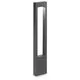 Stalp mediu, Ideal Lux Vega, 1xG9, 150x50x800mm, antracit, IP44, 136028