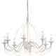 Candelabru Ideal Lux Corte, 8xE14, alb