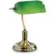 Lampa de birou Ideal Lux Lawyer, 1xE27, bronz-verde