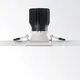 Spot fix LED incastrat Ideal Lux Game, 11W, 3000K, 120mm, alb, IP20, 192376