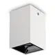 Plafoniera tip spot, LED, aplicat, Ideal Lux Nitro, 15W, 3000K, 75x75x110mm, alb