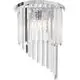 Aplica cristal Ideal Lux Carlton, 3xE14, crom