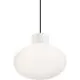 Baza suspendata Ideal Lux Clio 1xE27, 90x295/1005mm, alb, IP44, 144252
