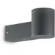 Baza aplica Ideal Lux Clio 1xE27, 215x90x95mm, antracit, IP44, 145228