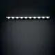 Spot fix LED incastrat Ideal Lux Lika Trimless, 20W, 3000K, 274x54x71mm, alb-negru, IP20, 206240