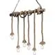 Pendul Ideal Lux Canapa, 6xE27, bej-negru