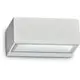 Aplica exterior, Ideal Lux Twin, 1xG9, 165x115x65mm, alb, IP44, 115351