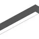 Profil LED incastrat, aplicat sau suspendat Ideal Lux Fluo, 40W, 4000K, 1.2ml, negru, IP20, 192758