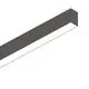 Profil LED incastrat, aplicat sau suspendat Ideal Lux Fluo, 54W, 3000K, 1.8ml, negru, IP20, 192697