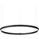 Pendul LED Ideal Lux Oracle Slim, 48W, negru