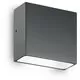 Aplica exterior, Ideal Lux Tetris, 1xG9, 100x40x90mm, antracit, IP44, 113753