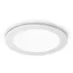 Spot fix LED incastrat Ideal Lux Groove, 10W, 4000K, 118mm, alb, IP20, 147666
