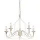 Candelabru Ideal Lux Corte, 5xE14, alb