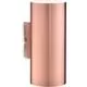Aplica Ideal Lux Look, 2xGU10, 80x110x180mm, cupru