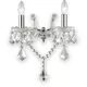 Aplica cristal Ideal Lux Florian, 2xE14, crom
