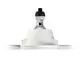 Spot fix incastrat Ideal Lux Samba, 1xGU10, 100x100mm, gips, alb, IP20, 150291