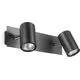 Aplica tip spot, Ideal Lux Spot, 2xGU10, 365x130x115mm, negru