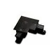 Element de conectare sina, incastrata, Ideal Lux Link Trim, 110x110x35mm, negru, 188126