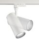 Proiector LED, sina, Ideal Lux Smile, 30W, 4000K, 80x285mm, alb, 189895