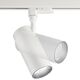 Proiector LED, sina, Ideal Lux Smile, 15W, 4000K, 66x281mm, alb, 189956