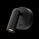 Aplica LED Maytoni Mirax, 3W, negru