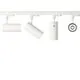 Proiector LED, sina, Ideal Lux Smile, 20W, 3000K, 80x285mm, alb, 189635