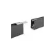 Conector liniar profil modular LED, Ideal Lux Fluo, 45x100x7mm, aluminiu, 191508